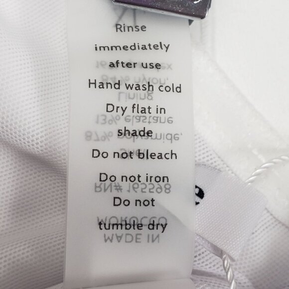 Andie Swim The Camilo Top & The Tropez Bottom White Bikini Set Size XL Beachwear - Picture 12 of 16